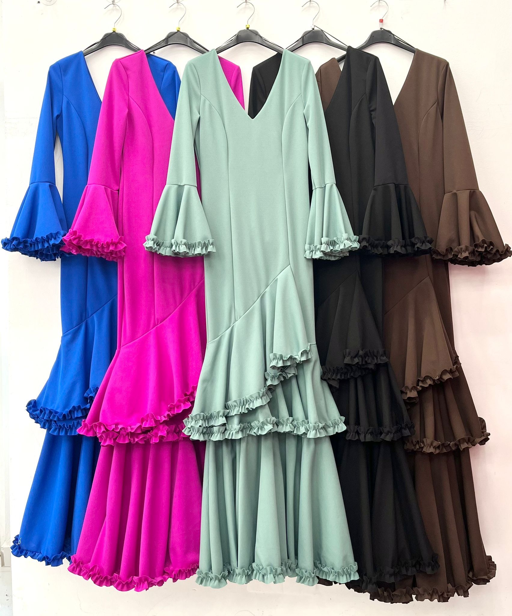 Traje Flamenca volantes