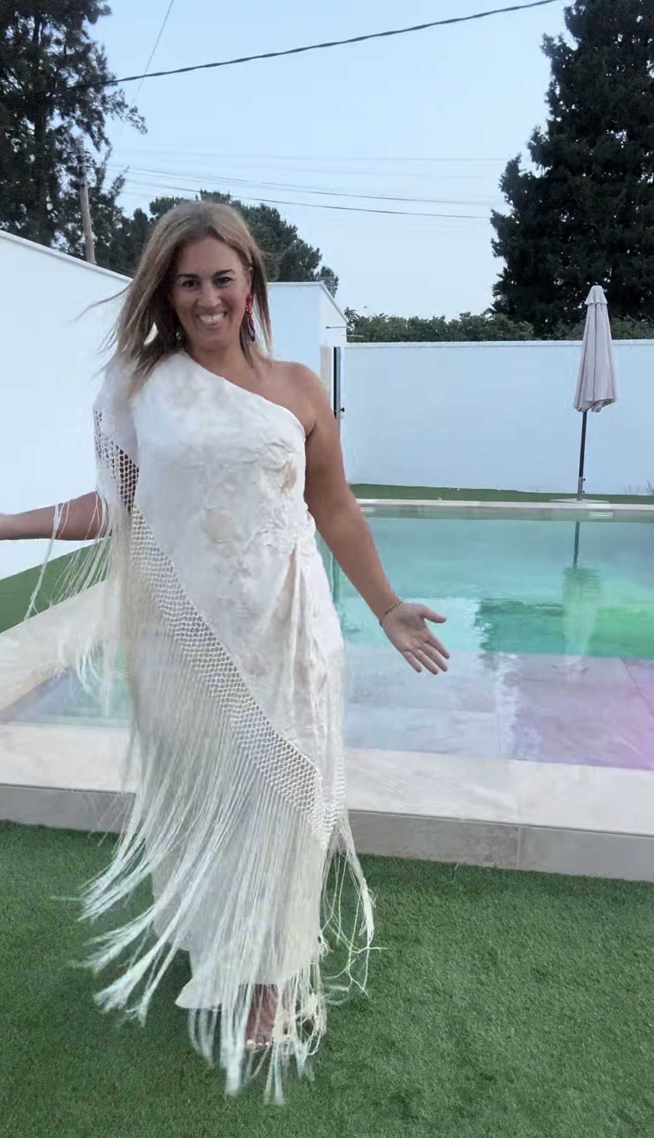 Traje Mantón Flamenca - Imagen 17
